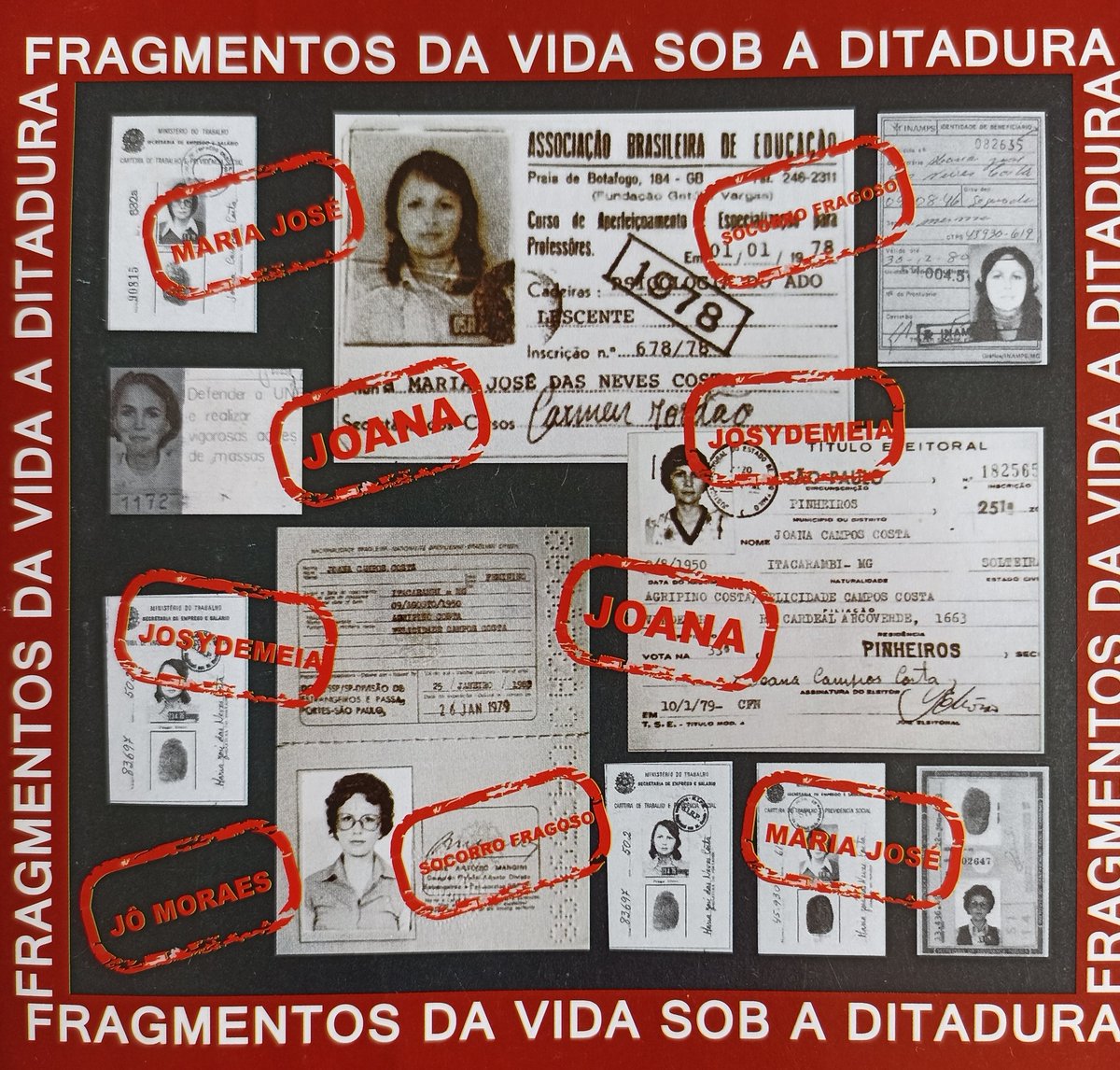 As várias identidades tinham algo em comum, as letras JO. Elas representaram o fio condutor de alguém que precisava continuar sendo a mesma sob os variados nomes.
Josydemeia, Maria José, Joana e tantos outros nomes que constituem essa aventura humana rumo à liberdade..