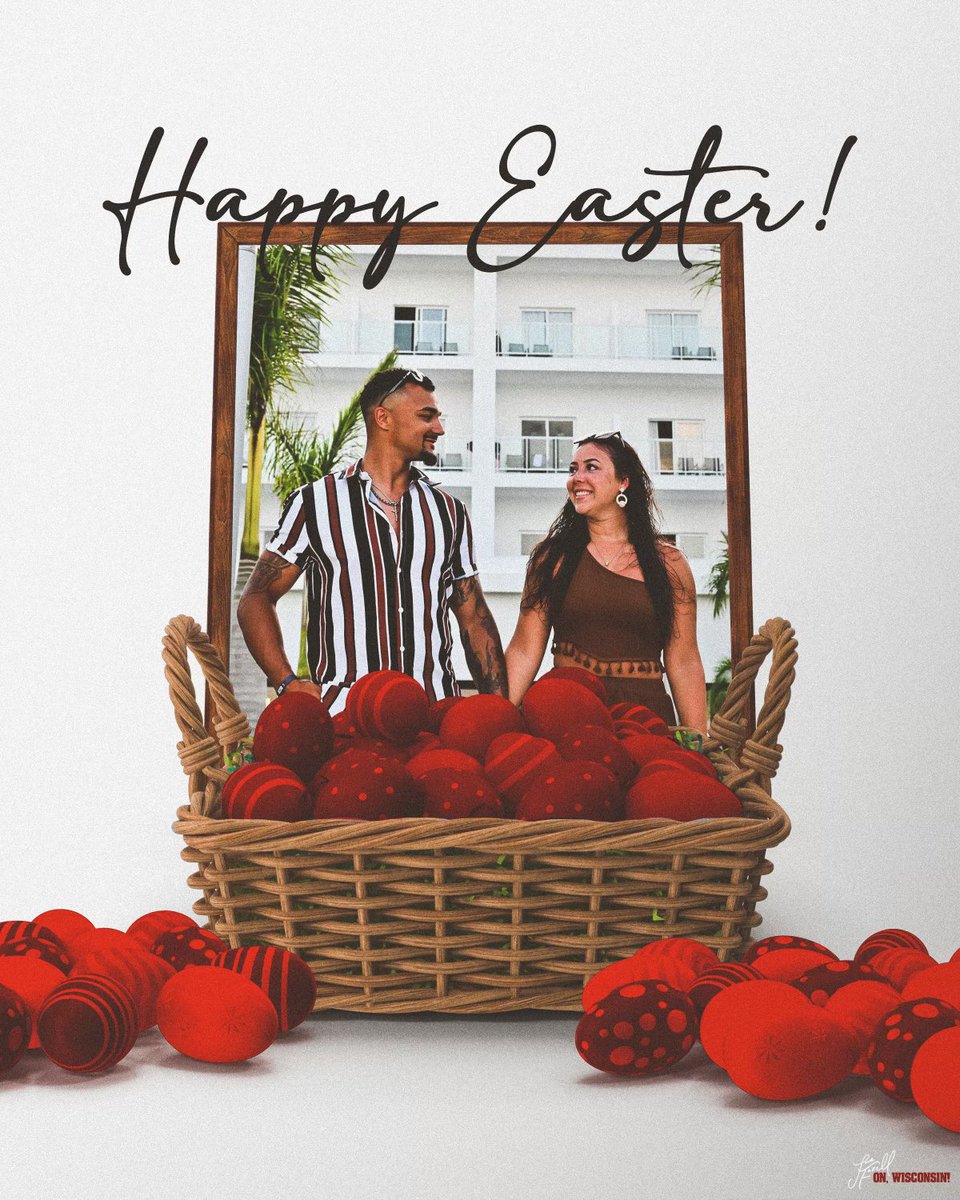 Happy Easter from my family to yours!!! #OnWisconsin