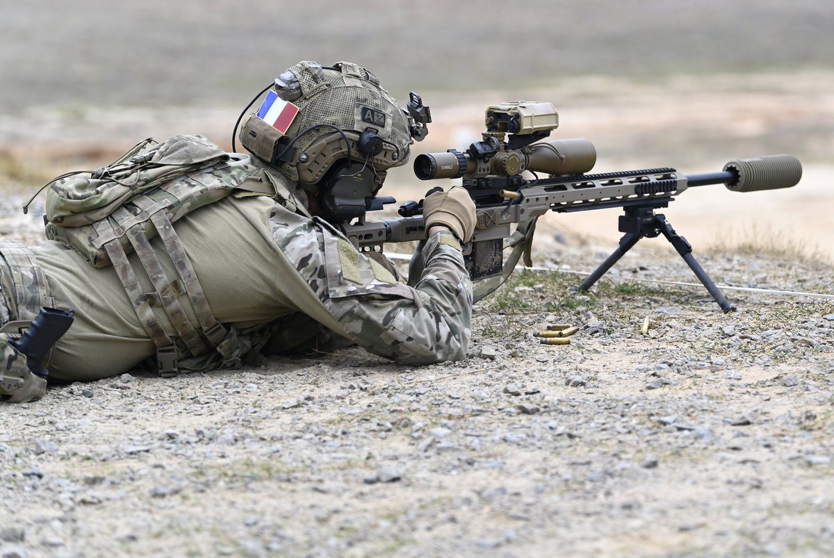 THP du 1er RPIMa lors de la compétition de sniper USASOC 2021 🇫🇷