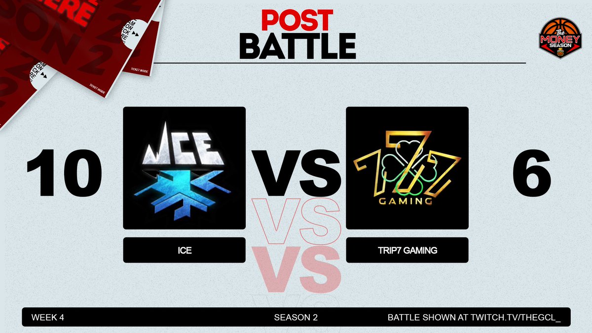 Gaming Club League (GCL) (@thegcl__) on Twitter photo The Money Season 2 Week 4 Saturday Night Battles went something like this:
<a href="/ArmdNDangerous/">AnD</a> defeated <a href="/ForeverElite2k/">Forever Elite</a> 15-2
* <a href="/NoLoveForevxr/">NoLove💔</a> defeated <a href="/OnlyTheFaction/">ONLY 🅾️</a> 15-11
@C4OnTop won as <a href="/xNoDucking/">No Ducking 🦆</a> forfeited
@IceColdEra defeated <a href="/Trip7Gaming/">Trip7 Gaming 🍀</a> 10-6
* <a href="/NoLoveForevxr/">NoLove💔</a> is the The Money Season 2 Week 4 Saturday Night Battles went something like this:
<a href="/ArmdNDangerous/">AnD</a> defeated <a href="/ForeverElite2k/">Forever Elite</a> 15-2
* <a href="/NoLoveForevxr/">NoLove💔</a> defeated <a href="/OnlyTheFaction/">ONLY 🅾️</a> 15-11
@C4OnTop won as <a href="/xNoDucking/">No Ducking 🦆</a> forfeited
@IceColdEra defeated <a href="/Trip7Gaming/">Trip7 Gaming 🍀</a> 10-6
* <a href="/NoLoveForevxr/">NoLove💔</a> is the
