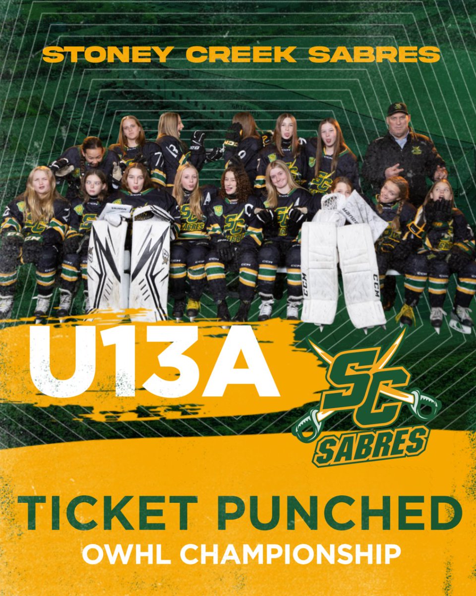 TICKET PUNCHED

#OWHA |  #StoneyCreek