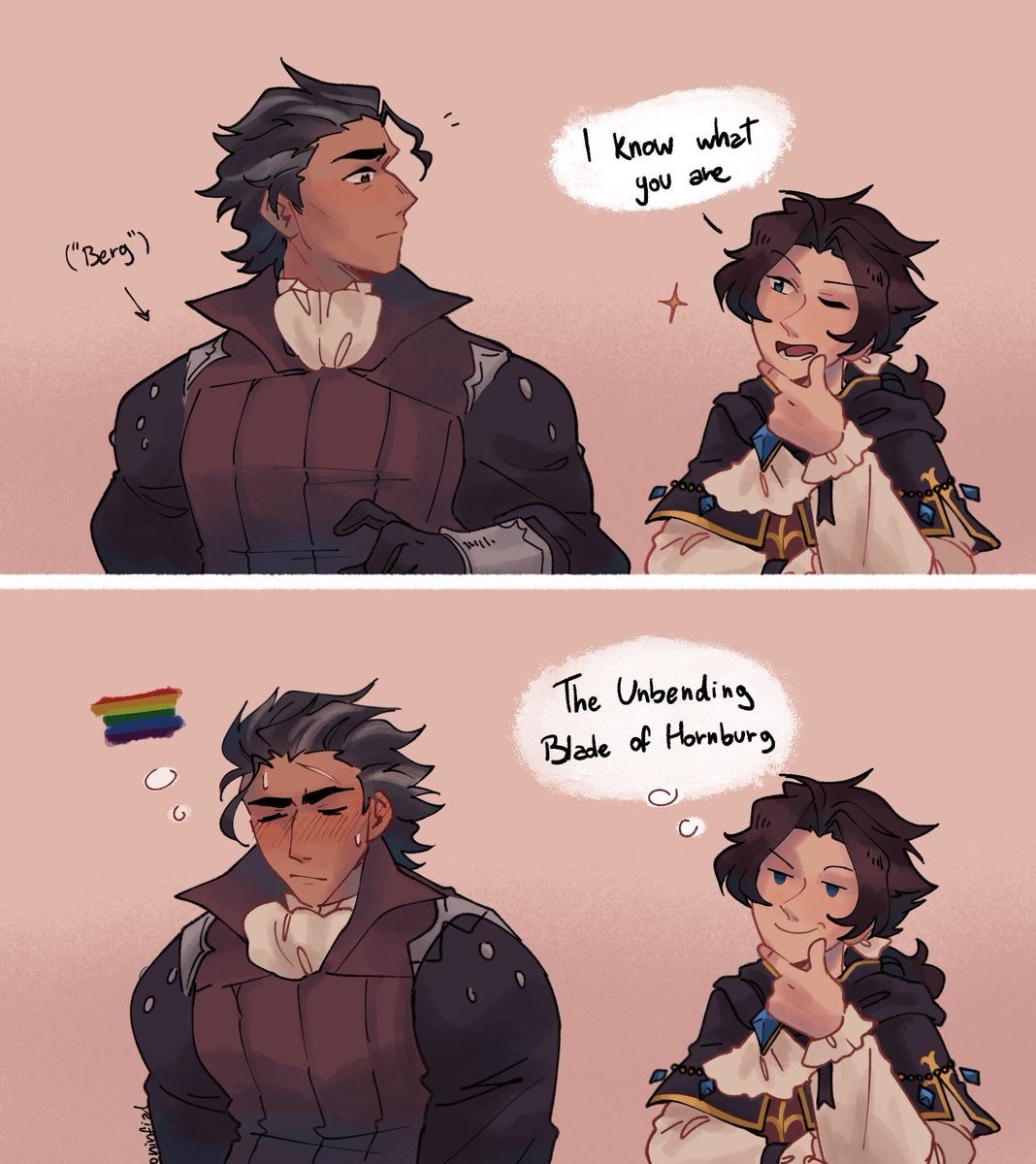 ninfial_'s tweet photo. Olberic ch1 + the wonders of having crime-solving bfs https://t.co/5Mkp4TnsWq