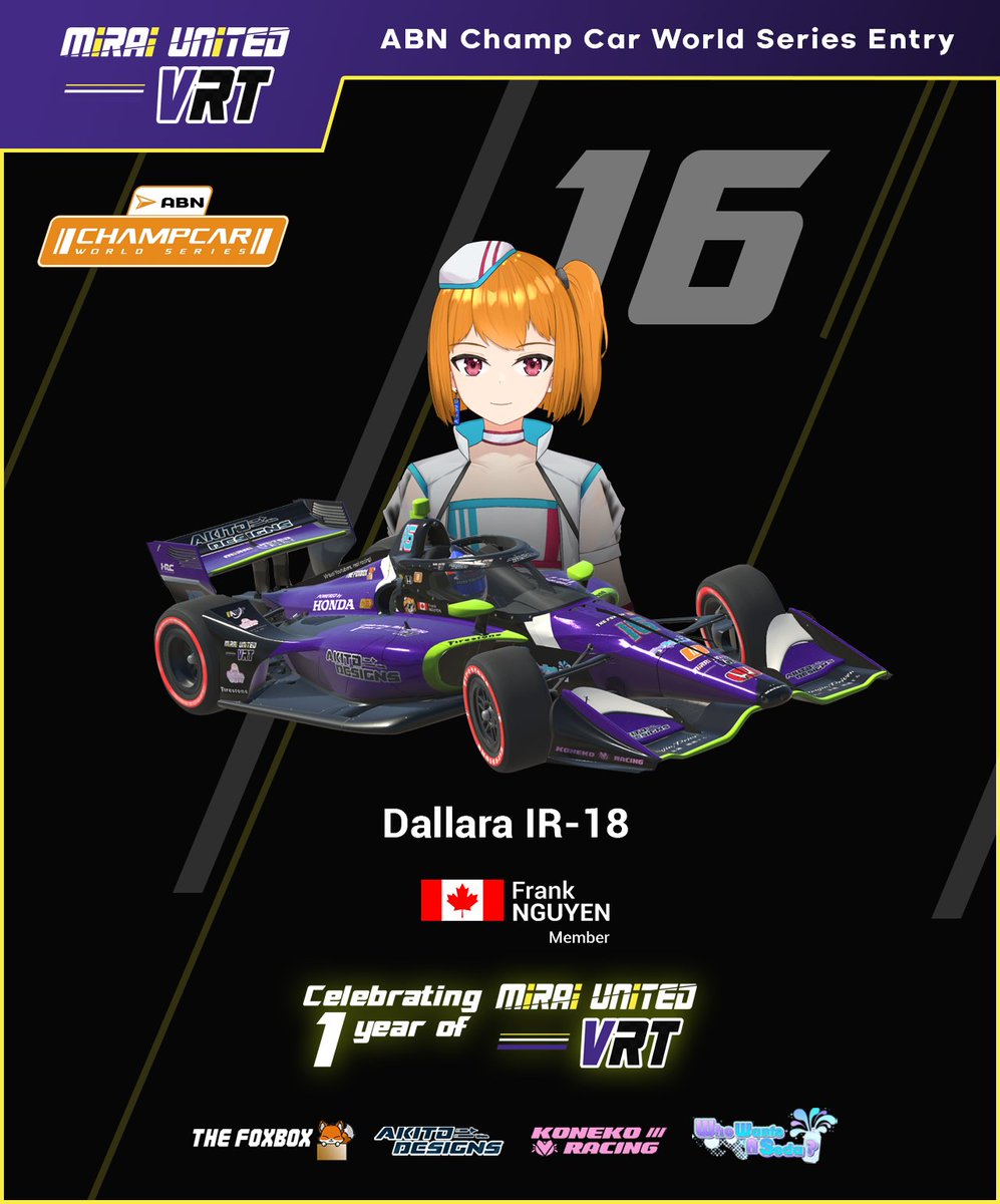 Mirai United VRT | VTuber Racing Team 💫🏁 tweet media