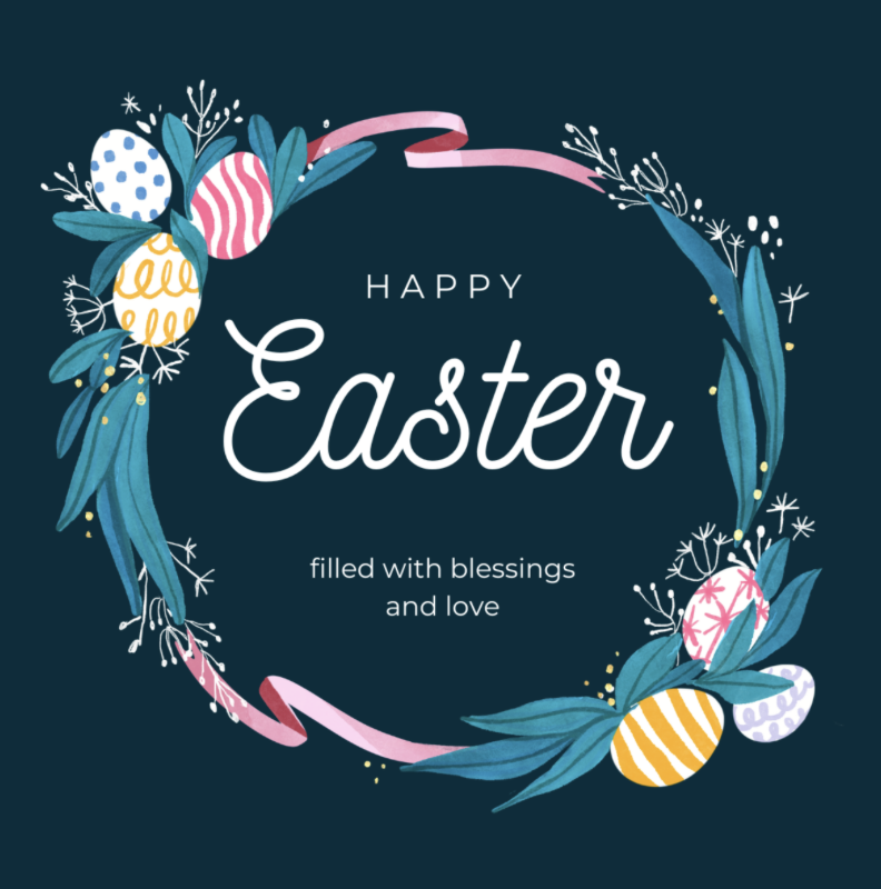 RokstadPower's tweet photo. Happy Easter everyone! We hope you have a great long weekend spent with quality time with loved ones. https://t.co/YwUCNsYemL