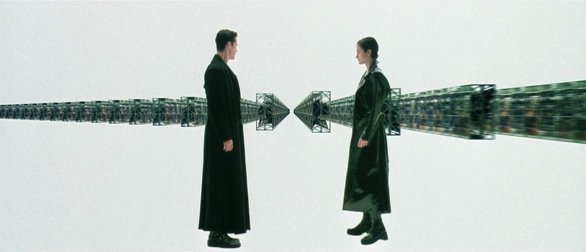 BriAnimator_'s tweet image. the one and only THE MATRIX was released 25 years ago on this day 🕶️