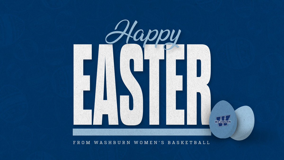 IchabodWBB's tweet photo. Happy Easter from the Washburn Womenโs Basketball Team to the best fans in the nation! ๐ฃ๐๐
#CGGF #GoBods #EasterSunday https://t.co/32oAQvMZ43