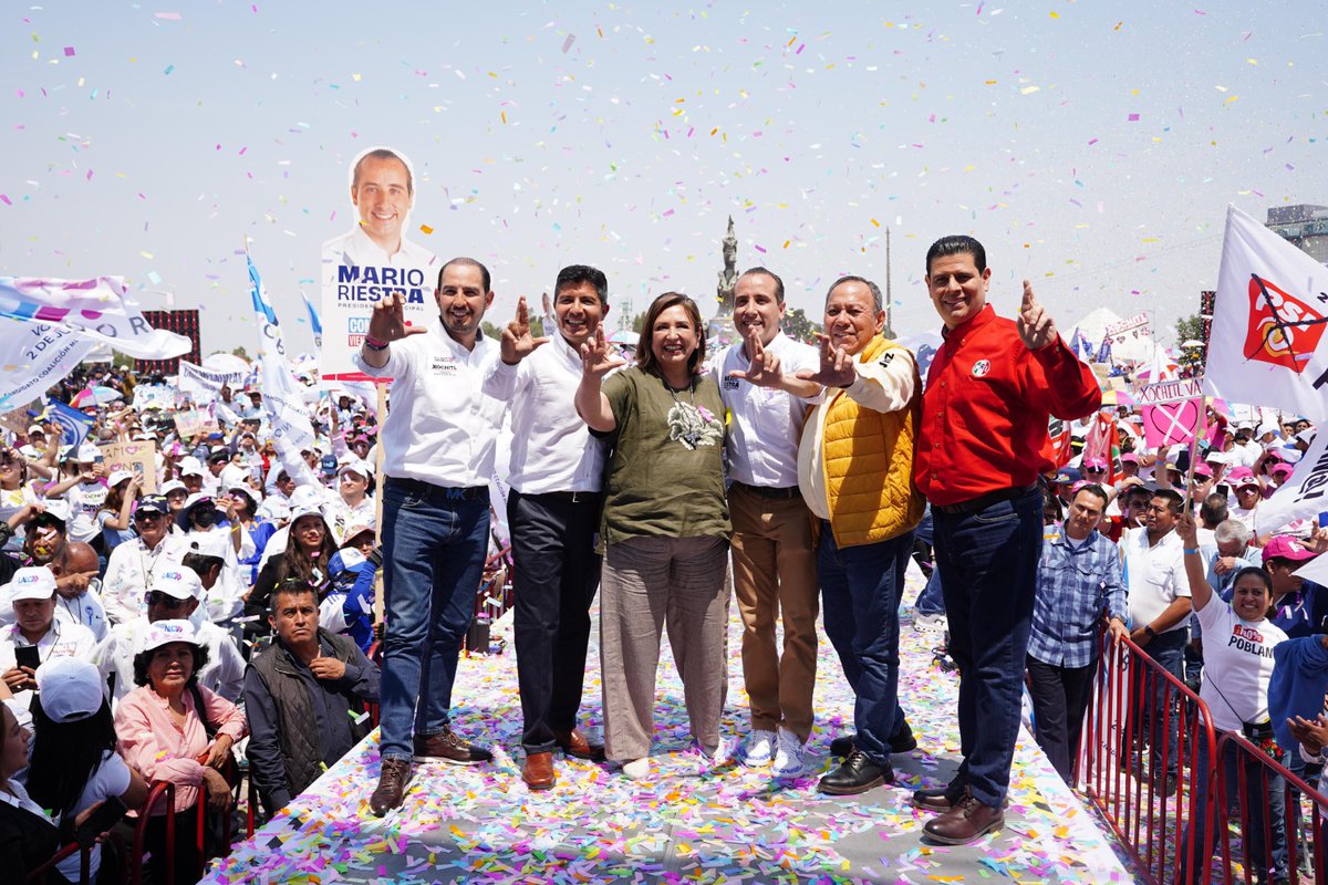 MNP_Puebla's tweet photo. 🔴 Desde la dirigencia estatal de #MNP Puebla, acudimos al inicio de campaña del próximo gobernador del estado @eduardorivera01.
Unidos y en alianza hasta el próximo 2 de junio. ✅
#RSP #MejorRumboParaPuebla #PorUnMexicoSinMiedo #SomosProgresistas https://t.co/q4WS3KVbB5