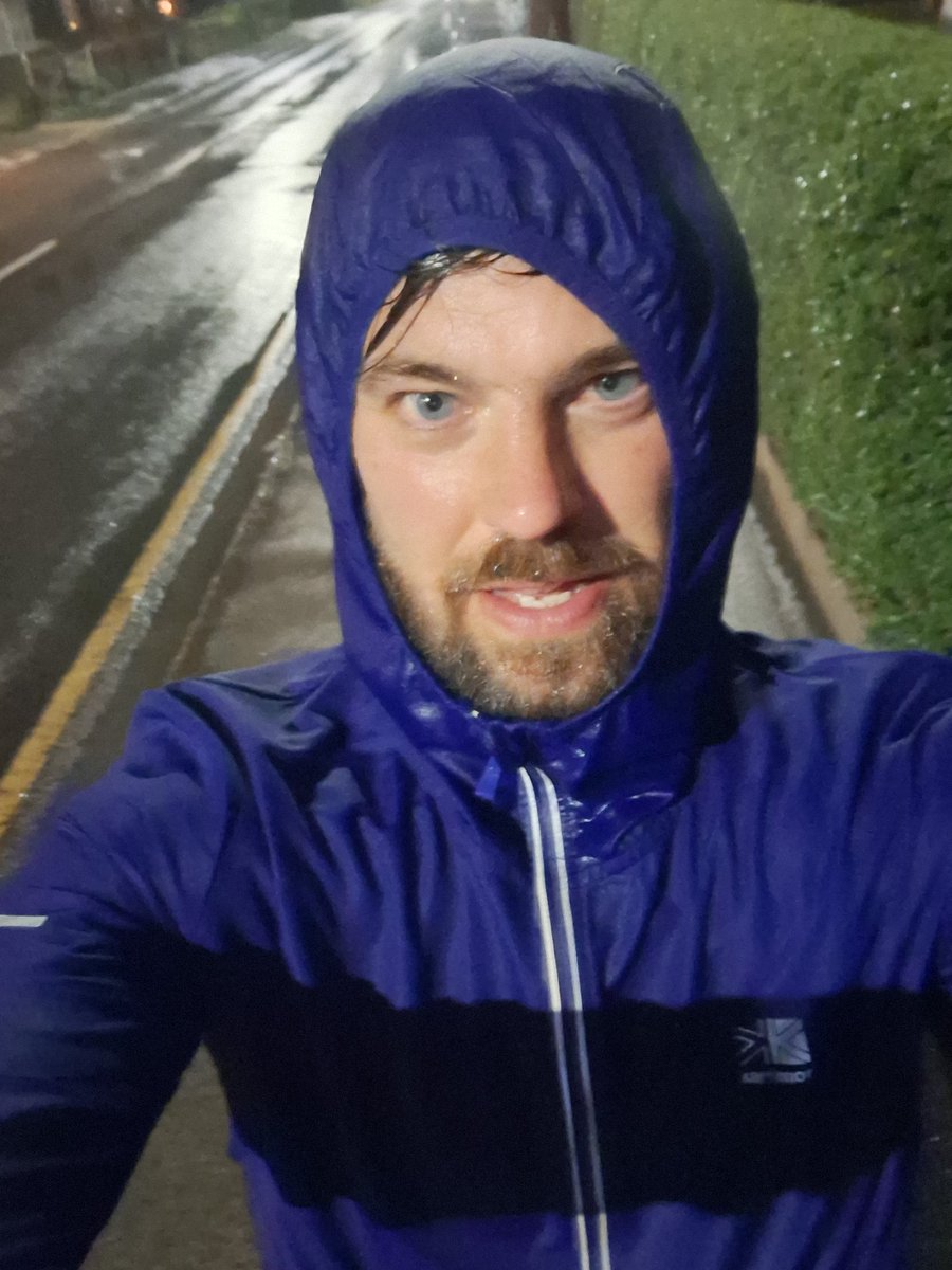 Day 91 in a row. Wet .. Late but got it done. We go again tomorrow