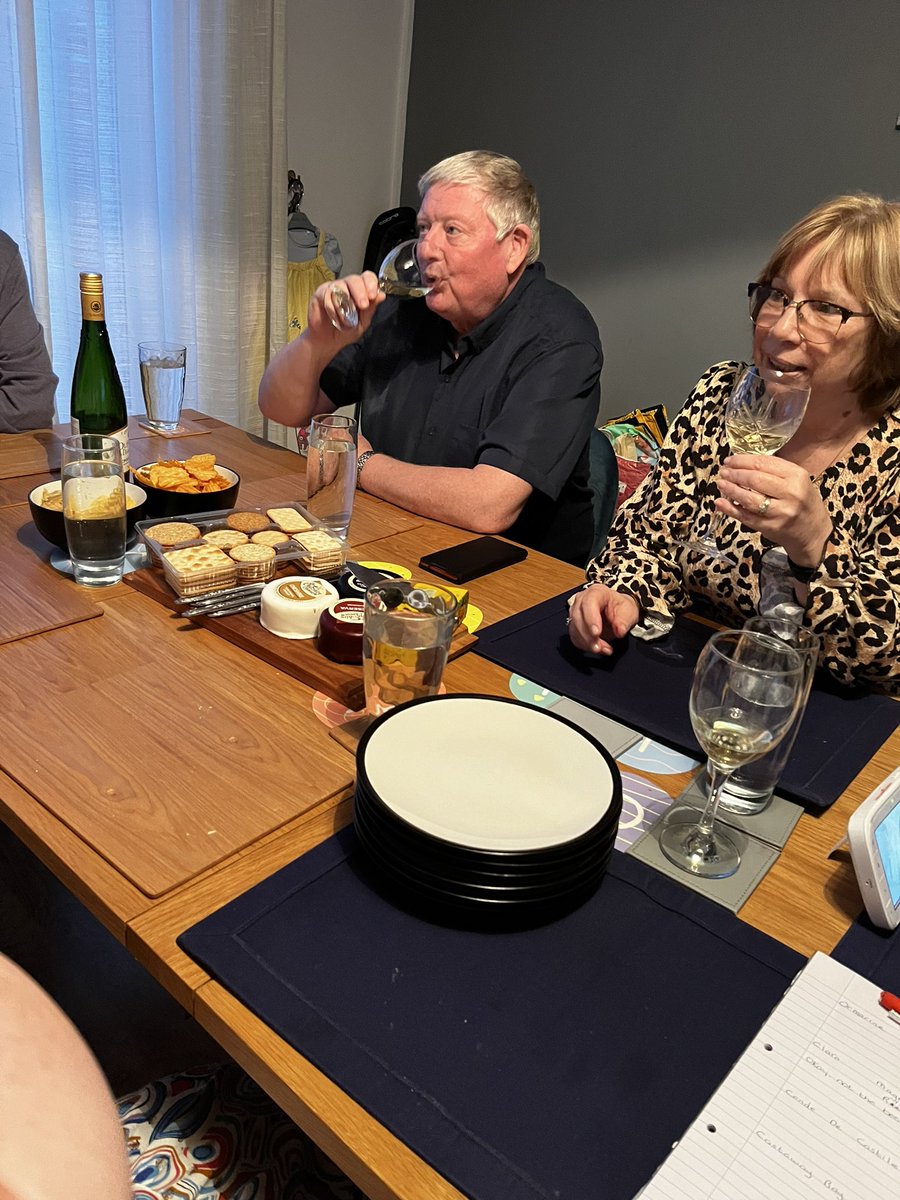 alihatton's tweet photo. The ending to a perfect day, choosing our wedding wine 🍷 with our parents 🥰 so lucky to have family and family in law to be around the table 🩷 #winetasting #family #weddingprep @danl90 https://t.co/h8FTgcByhn