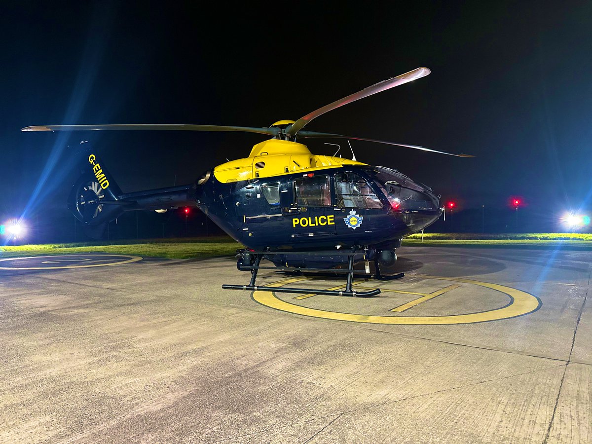 For the next few days you might see a slightly different aircraft in the region as G-EMID will be the operational aircraft out of Barton and yes the high skids really do make it look that big!