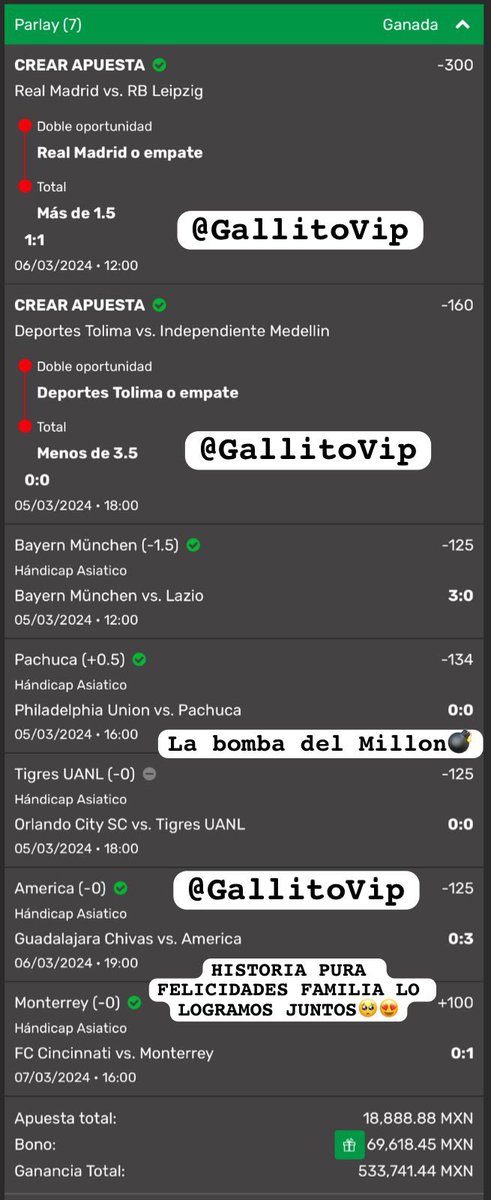 Gallito🐓(Apuestas) tweet media