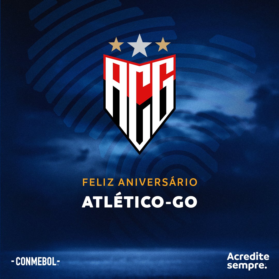 Parabéns, @ACGOficial! 🐲🇧🇷

#AcrediteSempre | #AniversarioCONMEBOL