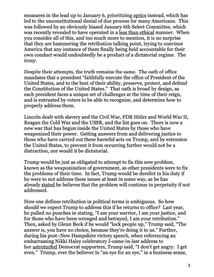 Commentary Donald J. Trump Posts From Truth Social tweet media