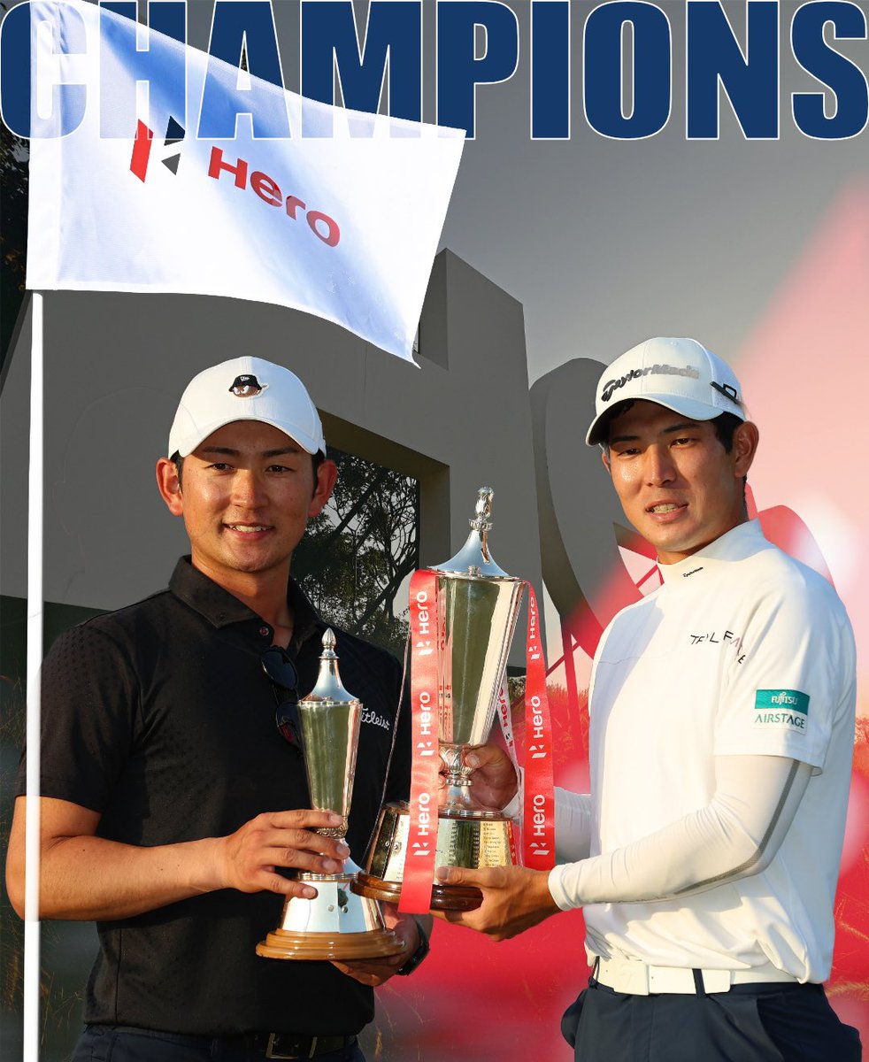 Impressive performance to win @TheOfficialHIO by Keita Nakajima and caddie Ren Okazaki Great to see another tournament with a trophy for the champion caddie too….