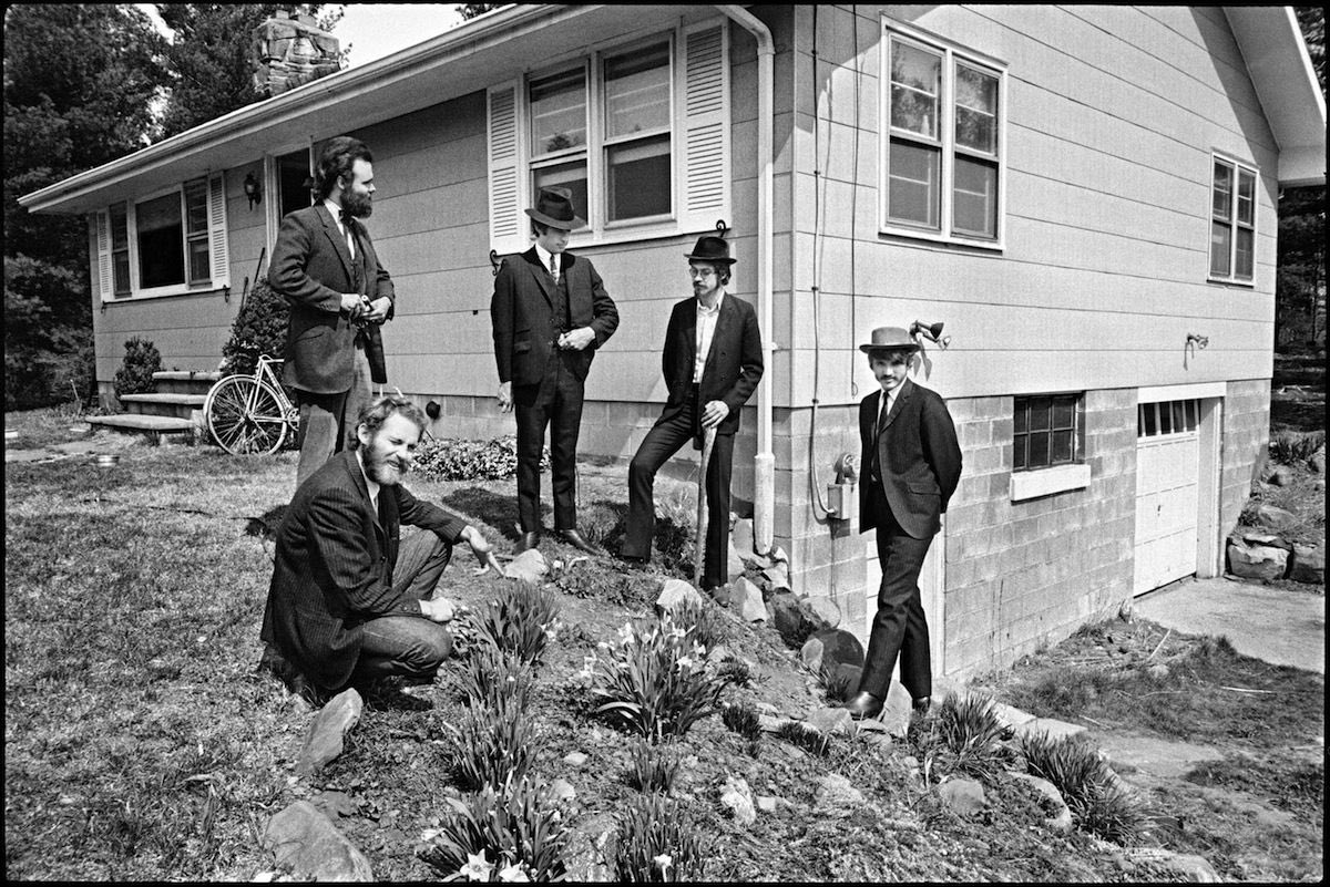 The Band wearing their Sunday best on Easter Sunday at Big Pink. | 1968 📸 Elliott Landy