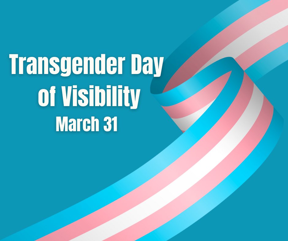 Celebrating the trans community today and everyday. #TDOV2024