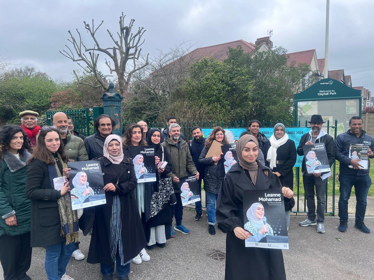 On Easter Sunday, we had a fantastic canvassing team out on the doorstep! We need many more. Come along and join me on my journey to becoming your next independent MP for Ilford North. Sign up to volunteer with us here: leannemohamad.co.uk I really appreciate your