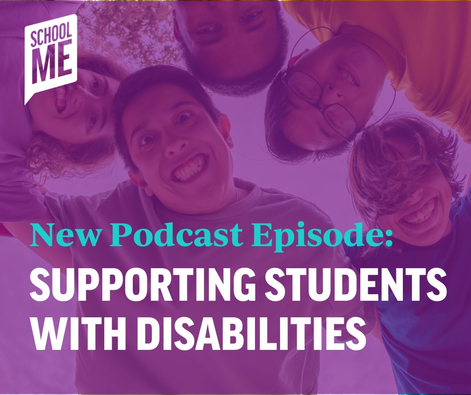 How can we better support students with visible and invisible disabilities? Check out NEA’s latest School Me podcast episode featuring Katie Punsly, educator with Kentucky Education Association, who shares practices to foster inclusivity & combat ableism. bit.ly/3IPRY8O