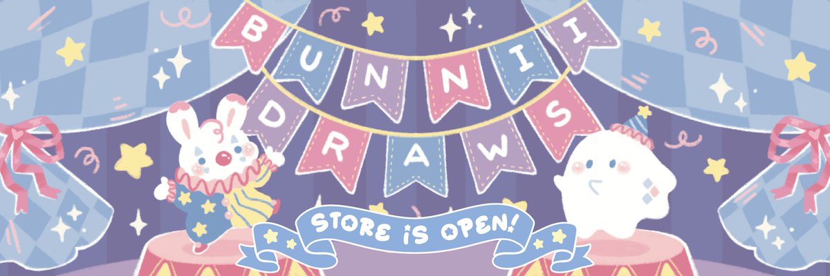 SHOP IS OPEN!! 💖✨ (bunniidraws.com)
I’m sorry I’m late ;w;

Use code BUN10 to get 10% off your entire order!
If you run into any issues please DM me here. If you don’t see a product you wanted to purchase please let me know! I might’ve forgot to upload it!