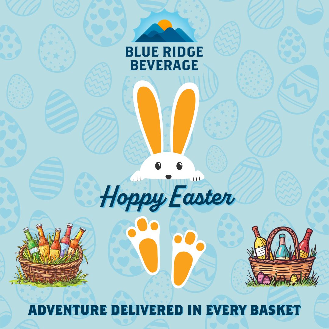 Hippity-hoppity, the Easter Bunny's on his way! But the real treasure is hopped-up brews and egg-cellent wine pairings. 🐰🍻🥚 🍇

Blue Ridge Beverage 🍺 🍷 🗺️ #AdventureDeliveredInEverySip.

#HoppyEaster #BunnyBeer #EasterBeer #EasterWine #BlueRidgeBev #EnjoyResponsibly