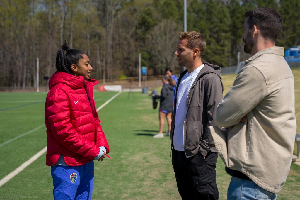Spending time with the <a href="/TheNCCourage/">NC Courage</a> staff and players has been an extraordinary experience. It was a privilege to immerse ourselves in the environment of one of the <a href="/NWSL/">National Women’s Soccer League</a> 's most inspirational teams.

We extend our heartfelt gratitude to <a href="/NahasSean/">Sean Nahas</a>, <a href="/NathanThackeray/">Nathan Thackeray</a>,