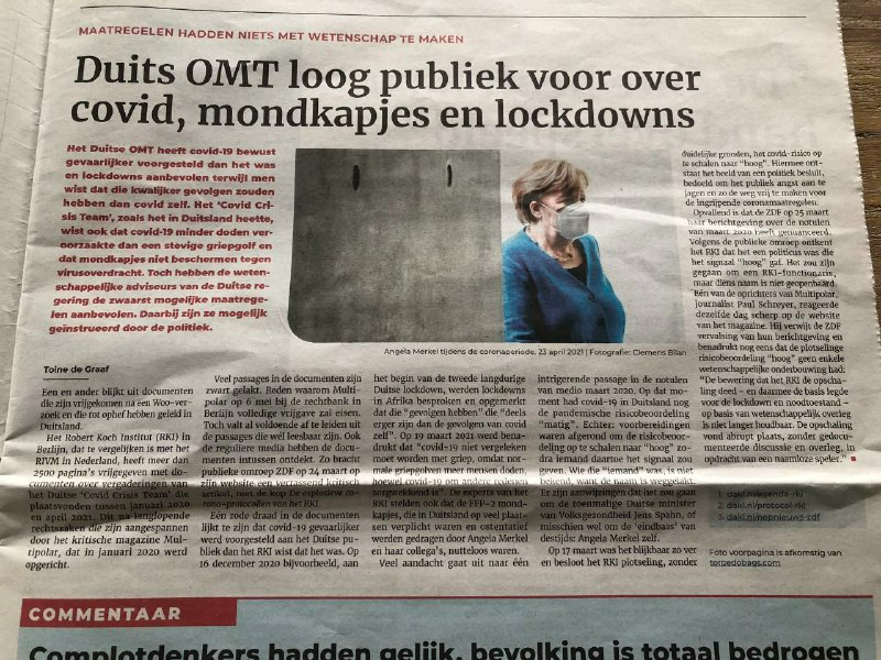 TonnieWijn64478's tweet photo. En de Nederlandse mainstream media blijft stil, doodstil…Stilte voor de storm? https://t.co/gNyuv1ylws