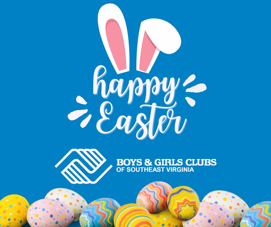 We hope that this Easter brings joy and happiness to all, as we celebrate with loved ones and reflect on the blessings in our lives. May this holiday season be a reminder of the importance of love, compassion, & community. From our Boys & Girls Club family to yours, Happy Easter!