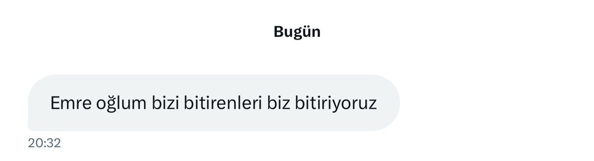 Bu halktaki Kuvayi Milliye ruhu ölmez. Bana mesaj atan bu teyze de bunun kanıtlarından sadece bir tanesi.