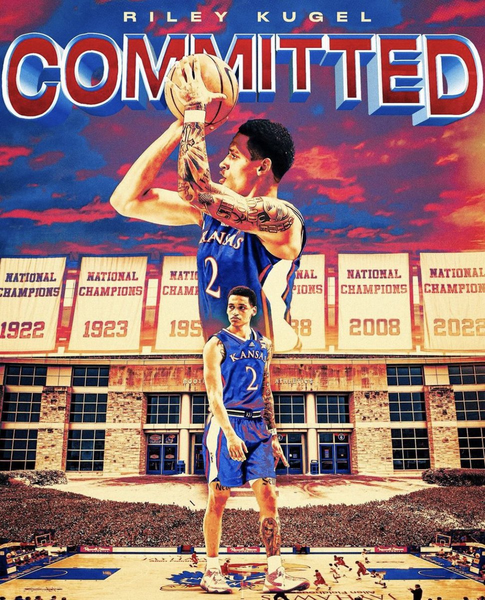 NEWS: Florida transfer Riley Kugel has committed to Kansas and Bill Self, per source. Kugel is a former 4⭐️ recruit from Orlando, Florida who played two seasons for Todd Golden at Florida. Started 11 of 33 games in 23-24. He averaged 9.2PPG, 3.5RPG, 1.5APG and 1.1SPG for the…