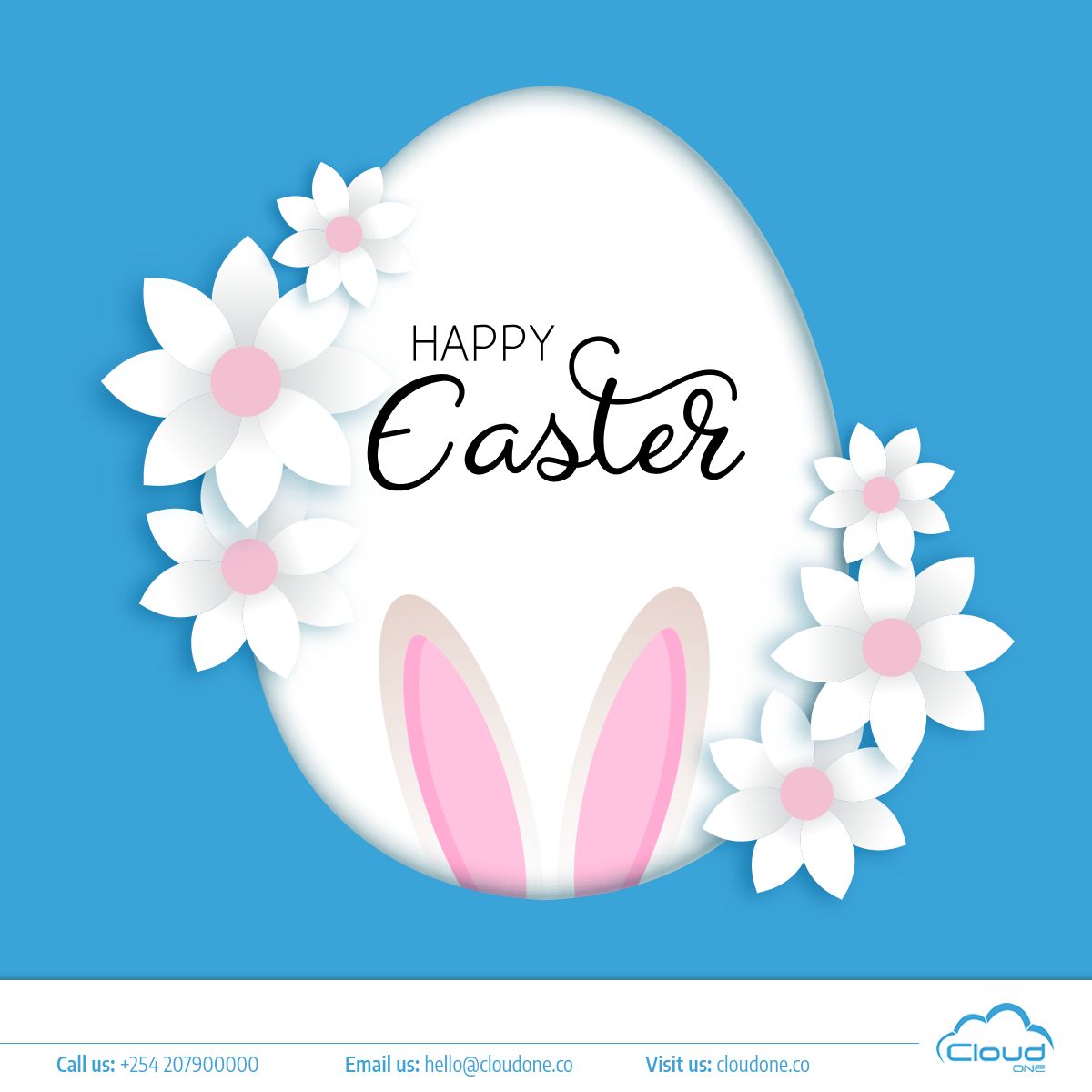 🐰🥚 Cloud One wishes you a Happy Easter Season, 2024!

#cloudone #easterholiday #happyeaster2024