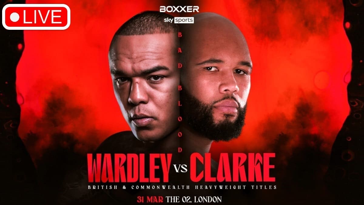 WorldBoxingNews's tweet photo. LIVE Wardley vs Clarke results from The O2, London https://t.co/5qGrezjSh2 #SimpsonMbabe https://t.co/2nMglqRT06