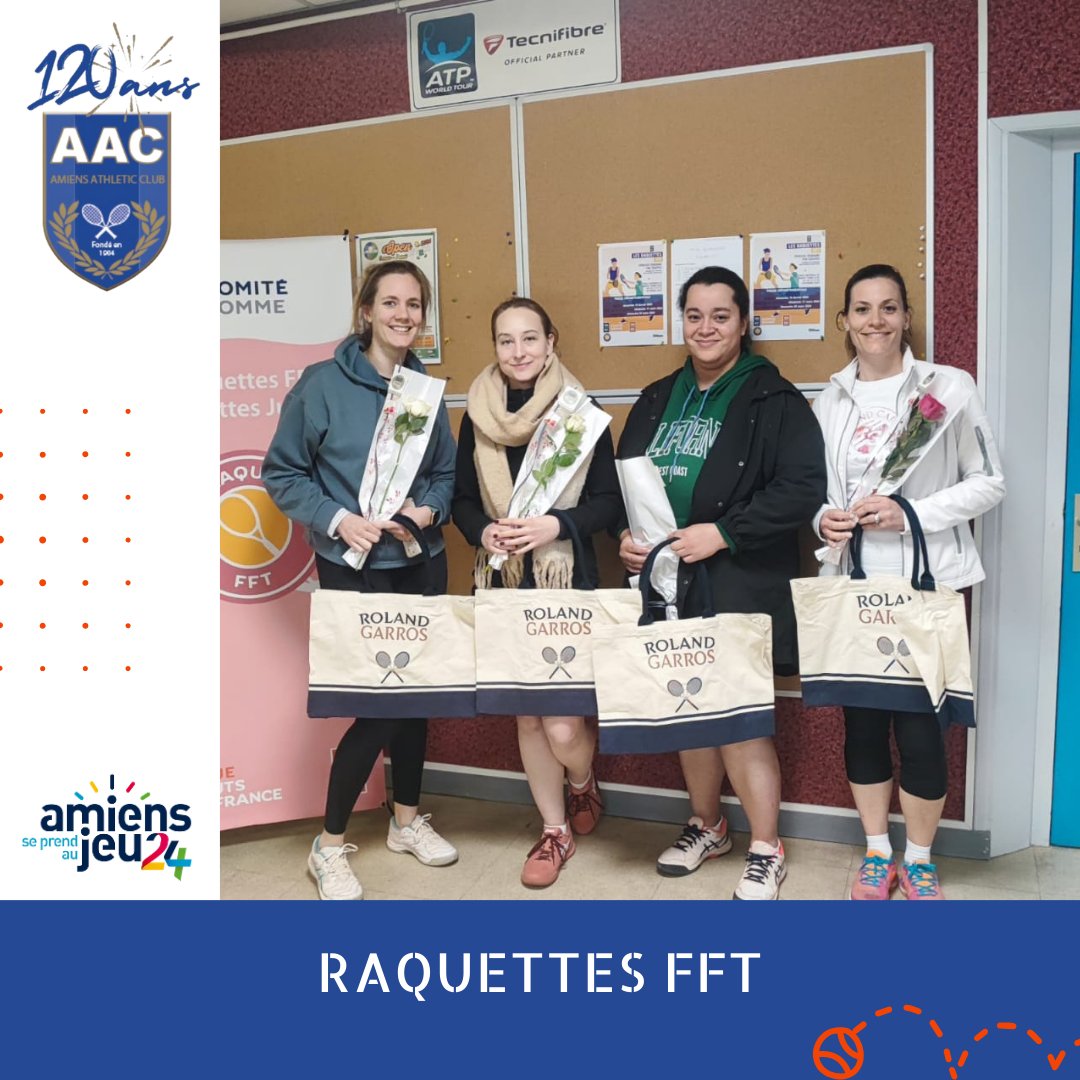 🏆 Résultats de nos équipes 🏆 

#paris2024 #amiensterredejeux