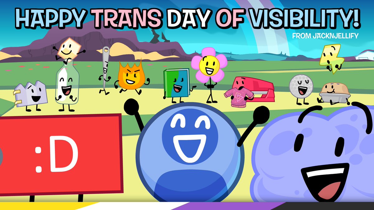 Happy Trans Day of Visibility, from all of us at Jacknjellify! 🏳️‍⚧️