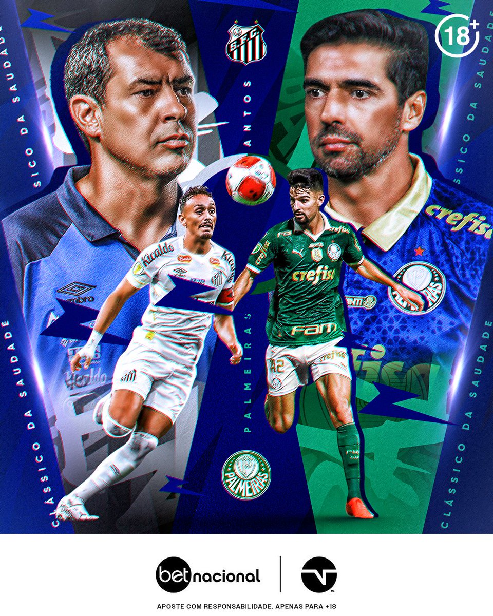 TNTSportsBR's tweet photo. O PRIMEIRO CAPÍTULO DA GRANDE FINAL! 🐋🐷 Quem vai sair na frente na final do Paulistão: Santos ou Palmeiras? Deixe seu palpite nos comentários! #betnacional #apostecomresponsabilidade #profetizenabet #bncp @betnacional https://t.co/HgMthmhTpH