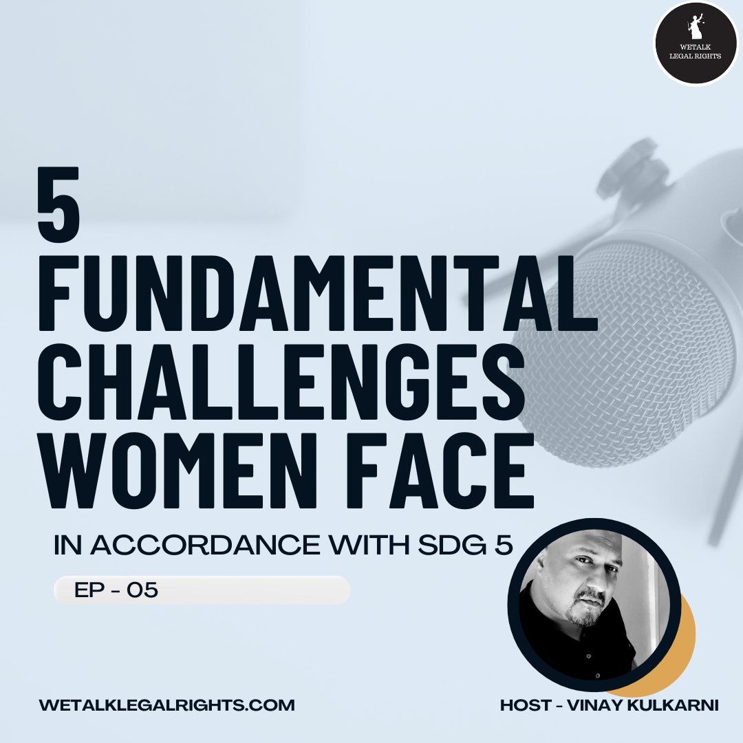 WeTalkLegalR8s's tweet photo. Fundamental Rights are basic human rights that allow a person to live with dignity. Depriving basic rights of a gender for any reason is never justified.

Tune in to 5th episode of our podcast @ WeTalk Adda with @vinkulkarni83

https://t.co/8kKKZ4cuUG
#SDGs #sdg5 https://t.co/3SKrhKpEJ8