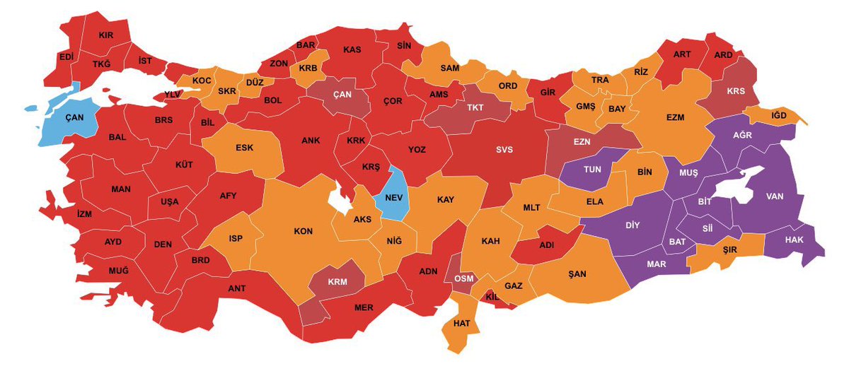 Anadolu Ajansı verilerine göre güncel Türkiye geneli seçim sonucu: