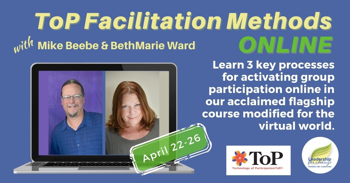 This is going to be such a great course. It's always a joy to teach with BethMarie and participants say the focus on the online meeting environment is very helpful. Join us April 22-26: bit.ly/46uVkbf