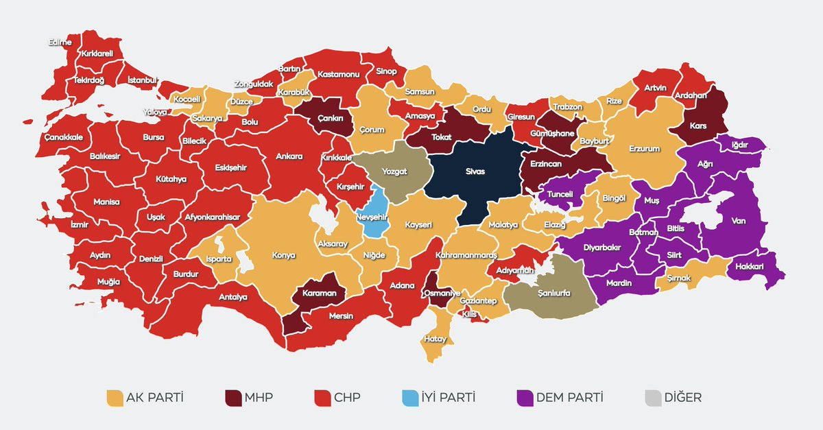 AA’ya göre Türkiye genelinde sandıkların %35,22’si açıldı.
#31martsecimleri #sondakikahaber