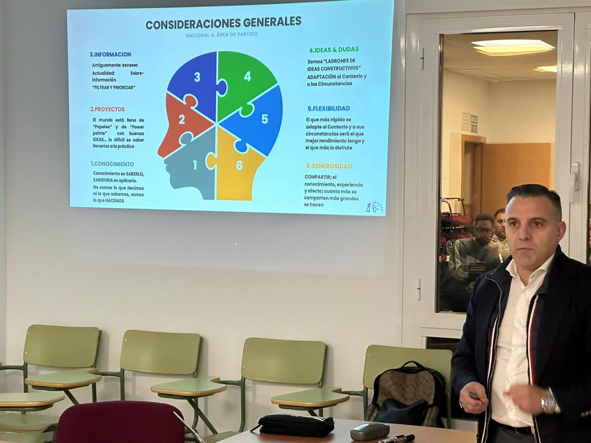 cedifa's tweet photo. ¡𝑬𝑳 𝑬𝑺𝑻𝑹𝑬𝑵𝑶!

🎆 Villanueva de Tapia acogió la primera clase de nuestro 𝙉𝙐𝙀𝙑𝙊 𝙋𝙍𝙊𝙁𝙀𝙎𝙊𝙍: Bruno García.

🥅 Curso de 𝙴𝚗𝚝𝚛𝚎𝚗𝚊𝚍𝚘𝚛 𝙽𝚊𝚌𝚒𝚘𝚗𝚊𝚕 '𝙰'.

👏 Damos las gracias al @aytovtapia por las facilidades puestas. https://t.co/XOTQStOWIJ
