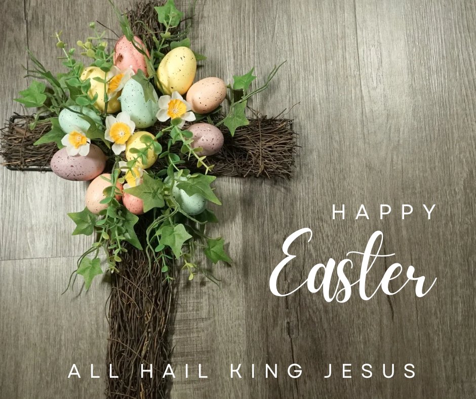 We are closed today and will open at 11am tomorrow. Enjoy your Easter celebrations!