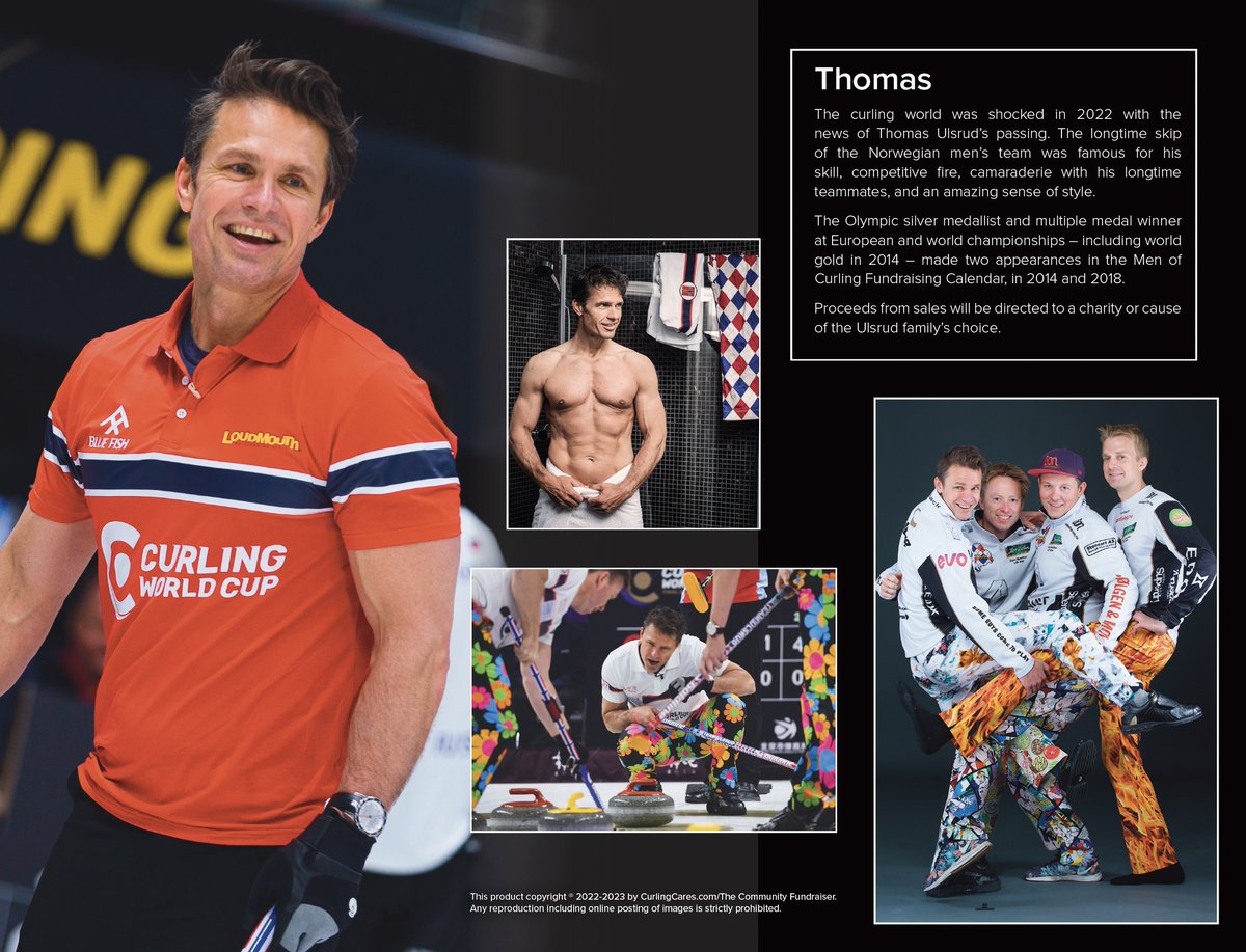 CurlingCares's tweet photo. Two-time #CurlingCares alumni athlete Thomas Ulsrud has been posthumously inducted into the World #Curling Hall of Fame #ThomasCares https://t.co/43NTIZRMuY