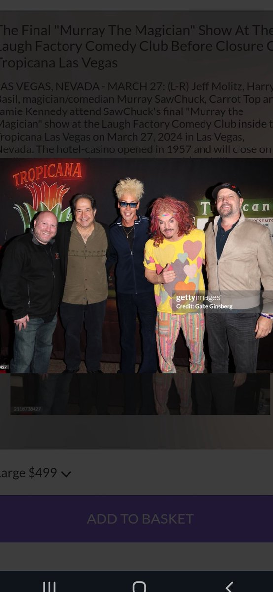 Would you invite us over for the after party? Congrats to @murraysawchuck and @troplv @laughfactorylas for an incredible run. 😊