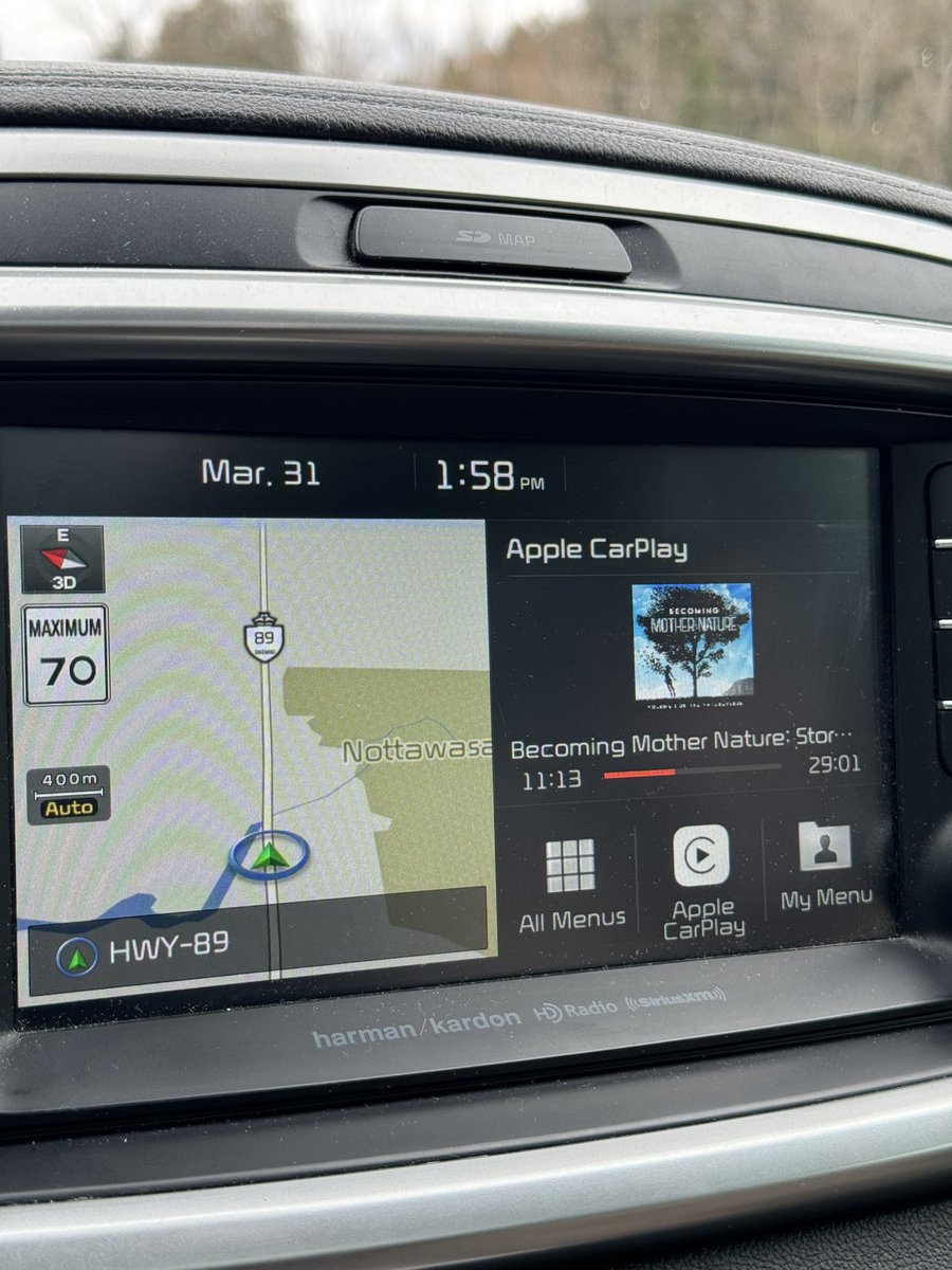 Sunday drives one on one mean catching up on ‘The Becoming Mother Nature’ Podcast