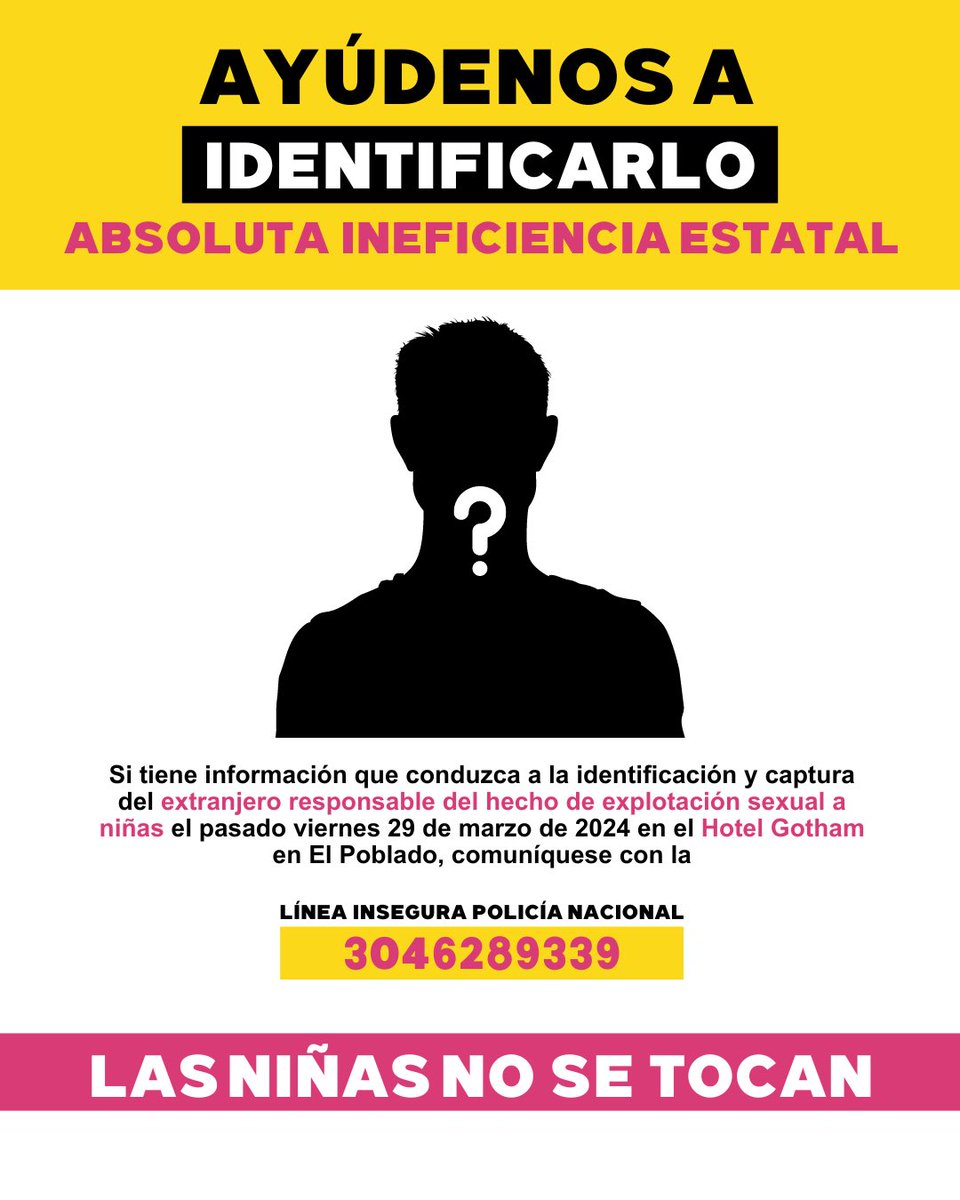 redabolicionmed's tweet photo. ¿Quién es el extranjero detrás de lo ocurrido en el Hotel Gotham? ¿Por qué tanta celeridad por unos vidrios rotos en el 8M, pero no para capturar a quienes explotan sexualmente a las niñas de la ciudad? 

#Medellin #HotelGotham #Travel #Turismo #Feminismo https://t.co/tS7Cz5lAbg