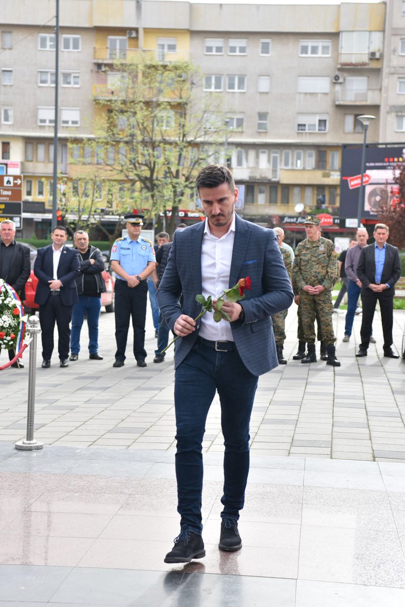 Градска Борачка организација Града Бијељина обиљежила је данас Дан одбране Града Бијељина.