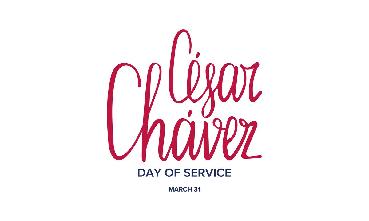 Today, we celebrate the life and legacy of civil rights and labor movement leader César Chávez. Chávez was a champion of social justice and an advocate for ending racial and economic discrimination, especially against hardworking farmworkers.