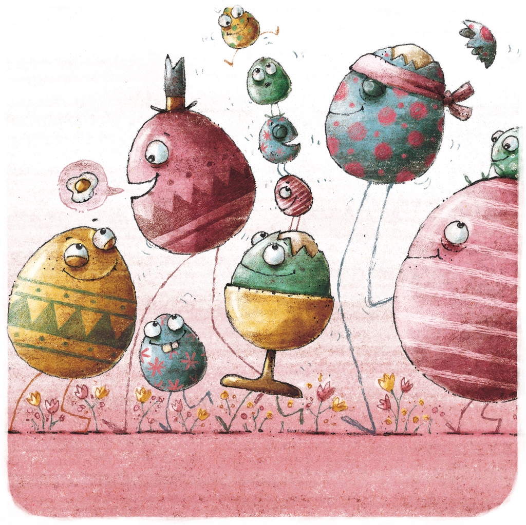 🐰🌼🌸Egg-citing Easter vibes!🌸🌼🐰
Hope your Easter eggs are as well-hidden as your stash of chocolate!
#digitalart #childrensbookillustration #pasen #eastereggs #happyeaster #froheostern #ostern
