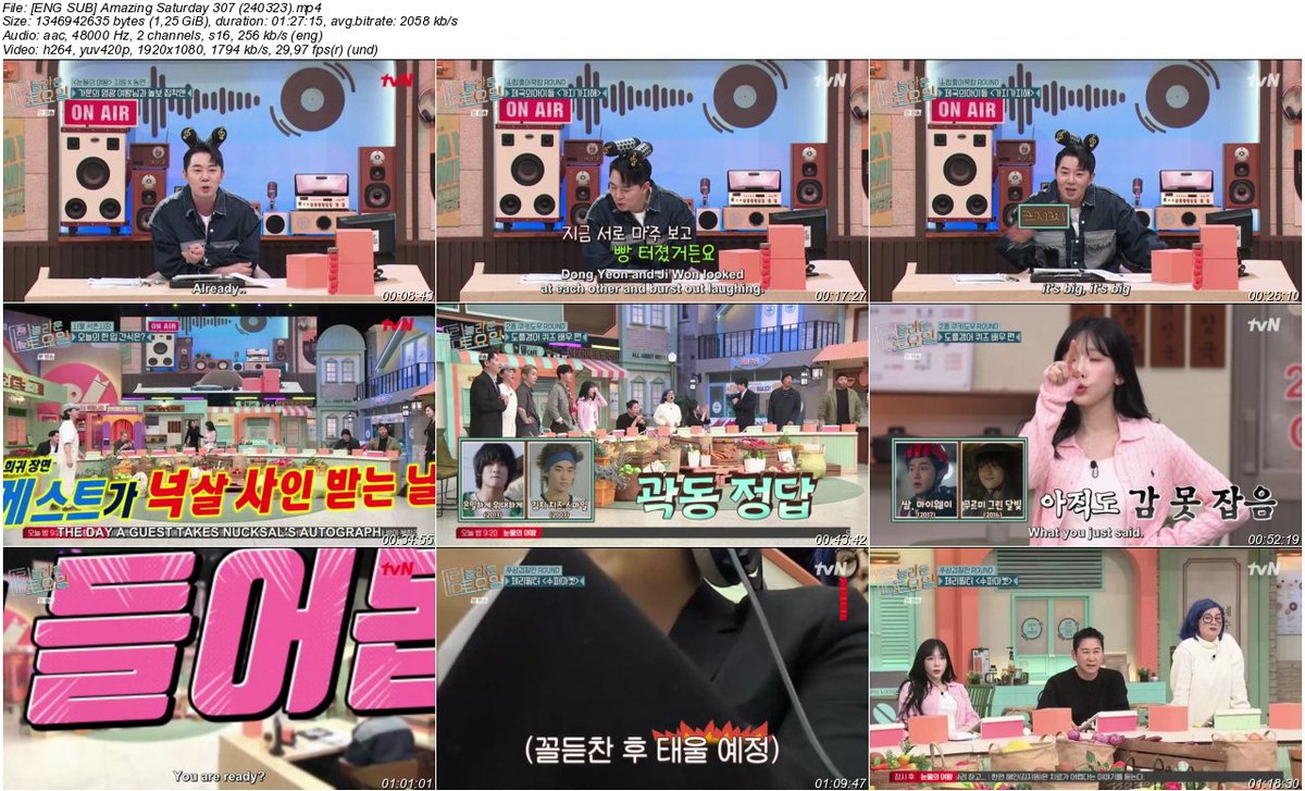 dareumi1's tweet photo. [ENG SUB] Amazing Saturday 307 (240323)
"Queen of Tears"
Kim Ji Won, Kwak Dong Yeon

Mega: https://t.co/NZeII1hPS0
GDrive: https://t.co/vVWiCO2zDE https://t.co/y4zZSmBJNp