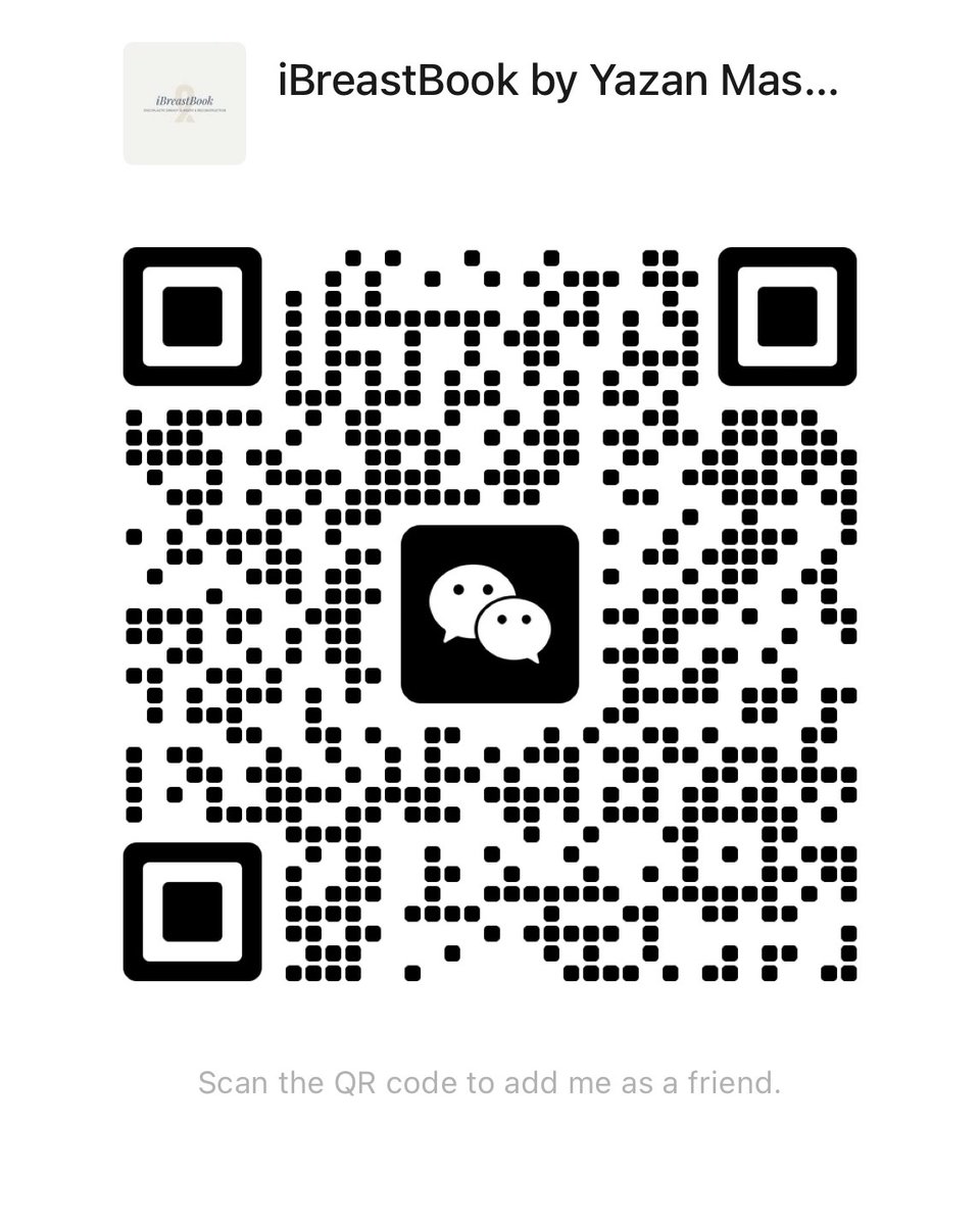 Please Check out the WeChat account and follow us for more updates on #BreastSurgery and #BreastCancer