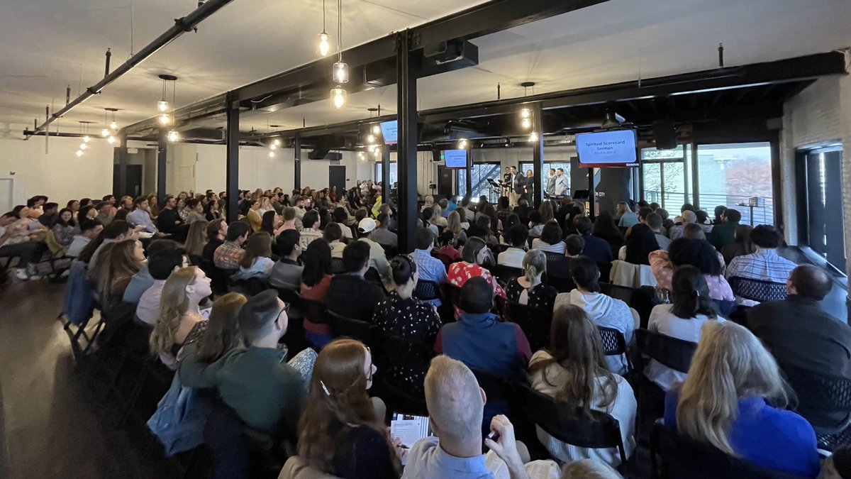 What an amazing Easter Sunday @baltimorercc! We ran out of space! 3 baptisms. 459 people gathered to celebrate a resurrected savior.